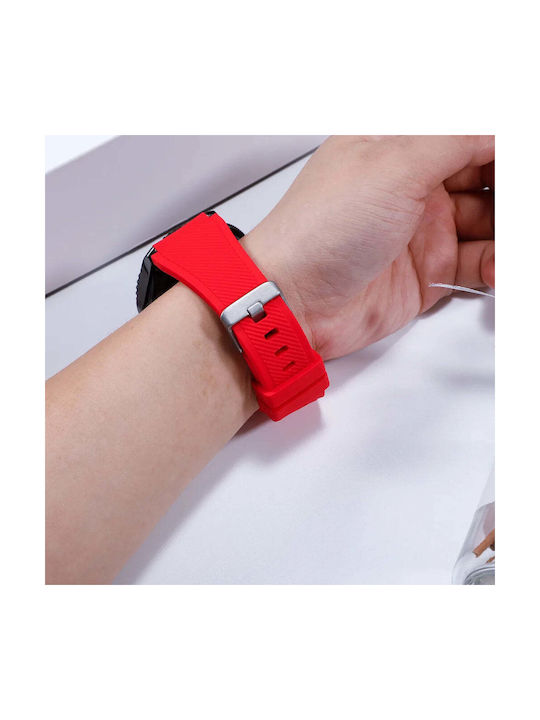 Gray Silicone Strap 22mm for Samsung & Huawei Smart Watch