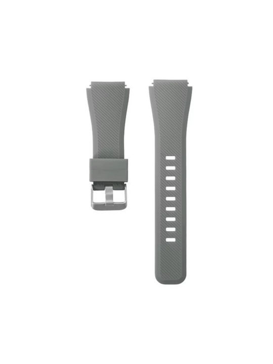 Gray Silicone Strap 22mm for Samsung & Huawei Smart Watch