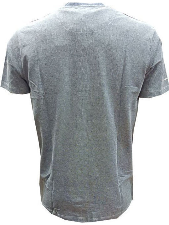 T-shirt Γκρι Μπλε