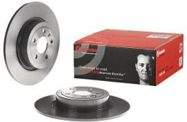 Brembo Brake Disc Rear Right Left Land Rover Range Rover Evoque 2.0 2.0d 2.2d 317mm 5 Holes 10mm Thickness