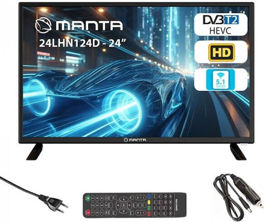 Manta Televizor 24" HD Ready LED 24LHN124D (2023)