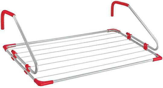 River Hanging Metallic Clothes Drying Rack with 11m Hanging Length