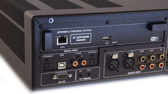 Electrocompaniet ECI 6DX MKII Ολοκληρωμένος Ενισχυτής Hi-Fi Stereo 200W/4Ω 125W/8Ω ECI-6 Μαύρος