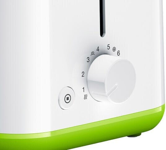 Braun HT 1010 Φρυγανιέρα 2 Θέσεων 900W Πράσινη
