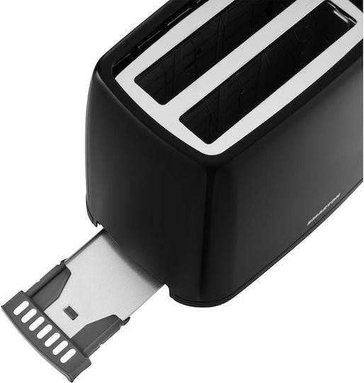 Smarton Φρυγανιέρα 2 Θέσεων 650W Μαύρη