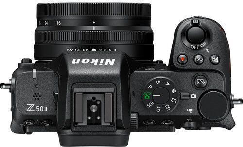 Nikon Z50 II Mirrorless Camera Kit (Z DX 16-50mm F3.5-6.3 VR + Z DX 50-250mm F4.5-6.3 VR) Black