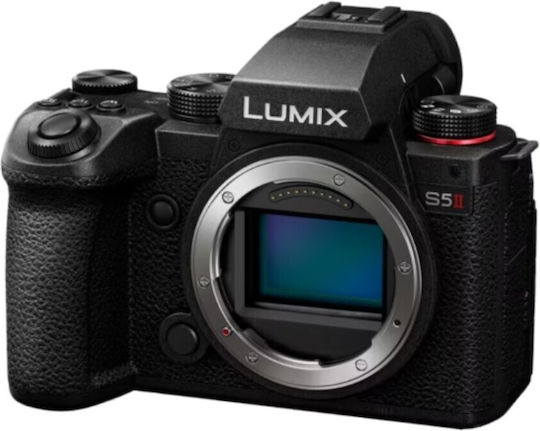 Panasonic Lumix S5M2 Mirrorless Φωτογραφική Μηχανή Kit (Lumix S 20-60mm F/3.5-5.6 + S 50mm F/1.8) Μαύρη