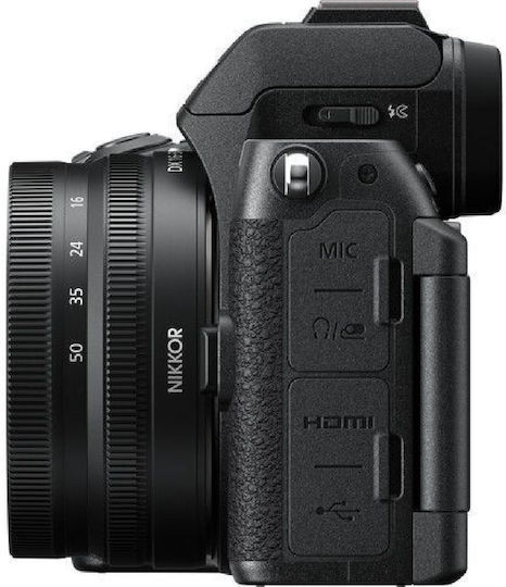 Nikon Z50 II Mirrorless Camera Kit (Z DX 16-50mm F3.5-6.3 VR + Z DX 50-250mm F4.5-6.3 VR) Black