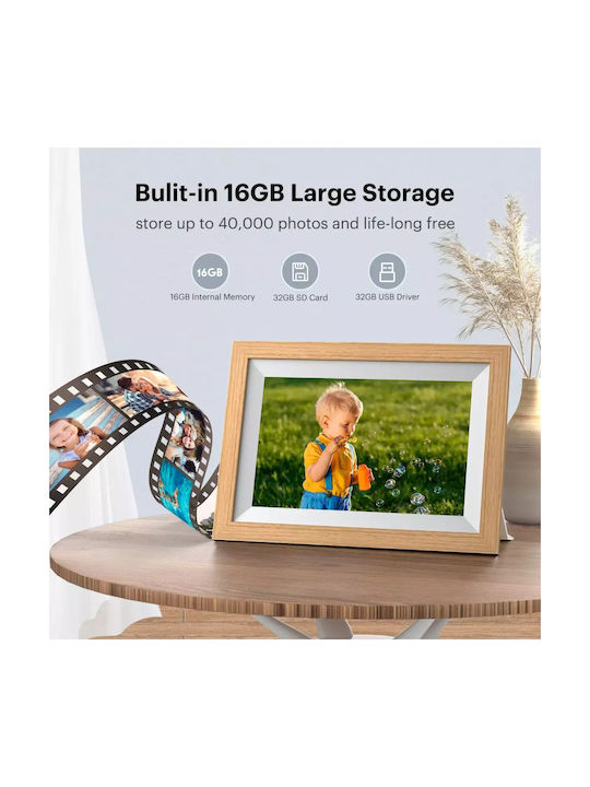 Kodak Digital Photo Frame 10" with WiFi Brown