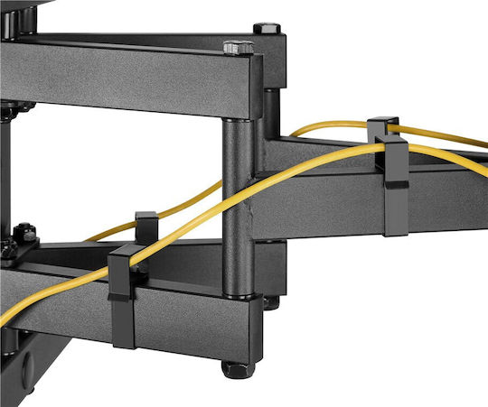 Goobay 49932 Fernsehhalterung Decke mit Arm bis 70" und 60kg Schwarz
