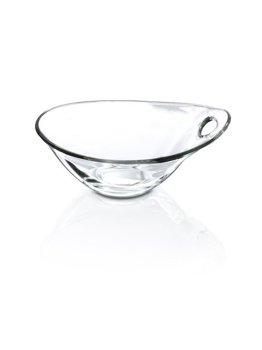 Borgonovo Practica Bol de Servire Oval Emailat Transparent 10x10cm