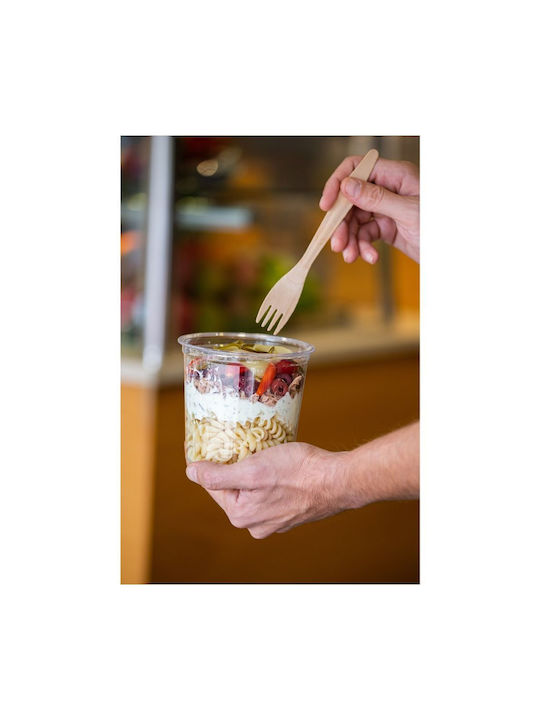 Intertan Bol de Servire Rotund Plastic Transparent cu Diametru 11.7buc