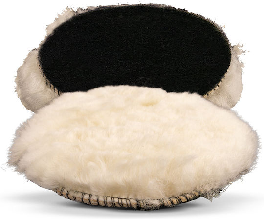 Bormann Pro Polishing Fur 125mm made of Natural Wool Velcro 043485