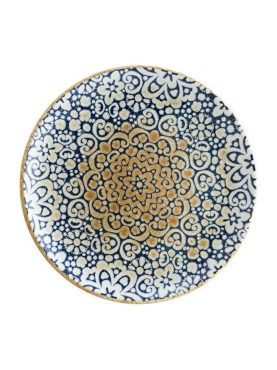 Bonna Alhambra Plate Shallow made of Porcelain Multicolour with Diameter 23cm ALHGRM23DZ