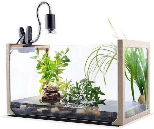 Heat Lamp Light UVA+UVB 3 Reptiles Turtles Clamp Timer Adjustable Switch Lamp UVA UVB 25W