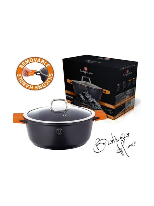 Berlinger Haus Granit Diamond Line Βαθιά Κατσαρόλα από Χυτό Αλουμίνιο 13lt / 36cm