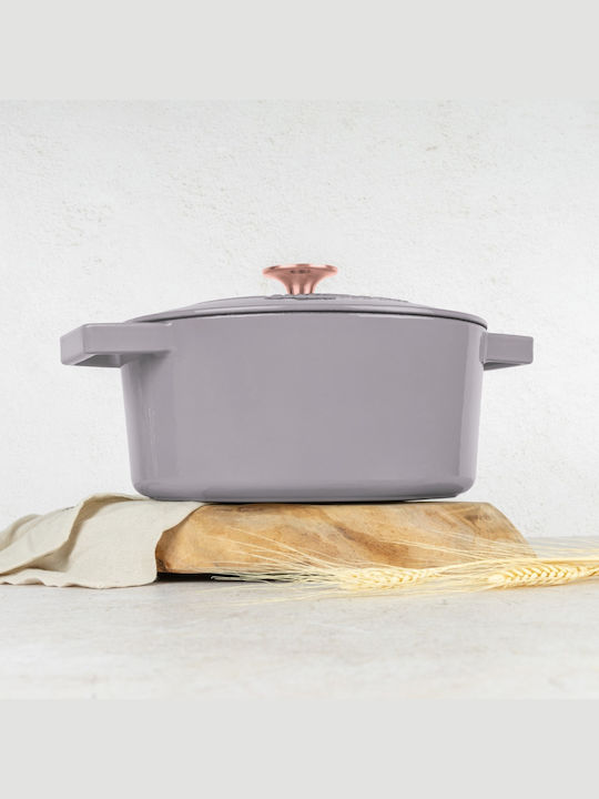 Berlinger Haus Taupe Collection Βαθιά Κατσαρόλα από Μαντέμι 4.35lt / 24cm