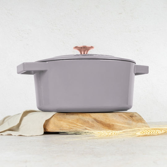 Berlinger Haus Taupe Collection Дълбока Тенджера от Чугун 4.35лт / 24см