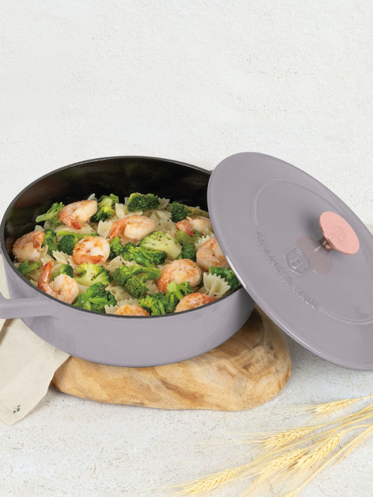 Berlinger Haus Taupe Collection Ρηχή Κατσαρόλα από Μαντέμι 2.75lt / 26cm