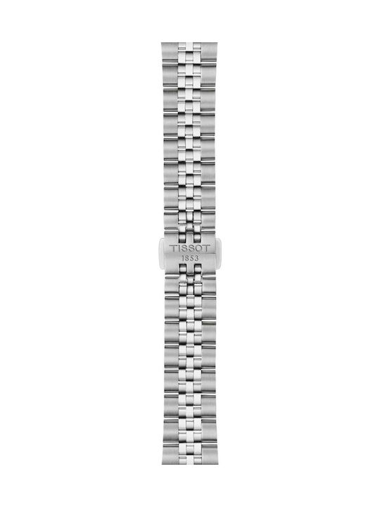 Tissot T-classic Дамски Часовник Кварцов С Сребриста Метална Верижка