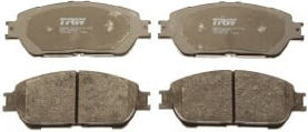 Set Plăcuțe De Frână Față Trw Automotive Toyota Camry Sienna 2.4-3.5 08.01 Lexus Înălțime 58.5mm Lățime 143.5mm Grosime 17.4mm