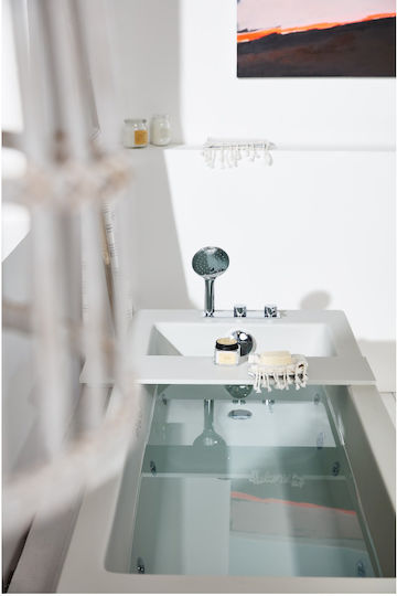Acrilan Zira Acrylic Bathtub with Hydromassage 130x70cm