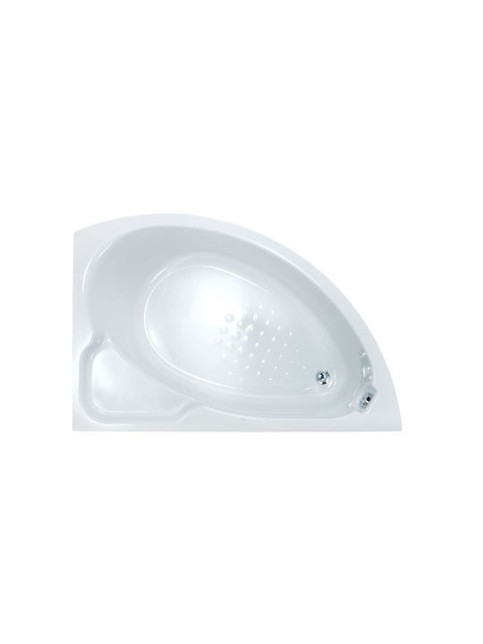 Sanitec Lydia L Лява гърба на ваната Акрил 165x100см