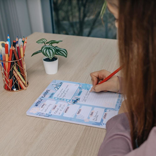 Disney Lilo & Stitch Watercolor Planner Γραφείου