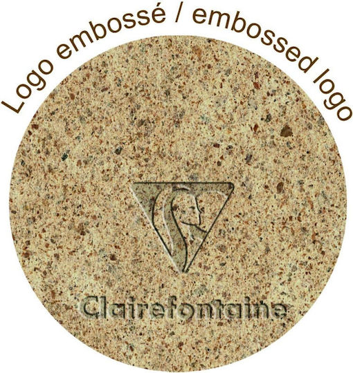 Clairefontaine Σετ 5 Σημειωματάρια A5 Ριγέ Καφέ