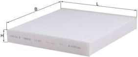 Cabin Air Filter Knecht