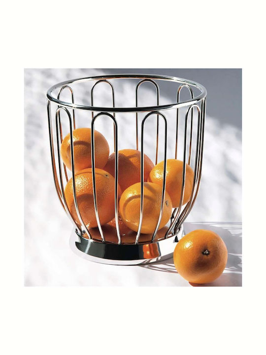 Alessi Φρουτιέρα Inox Ασημί 19x20εκ.