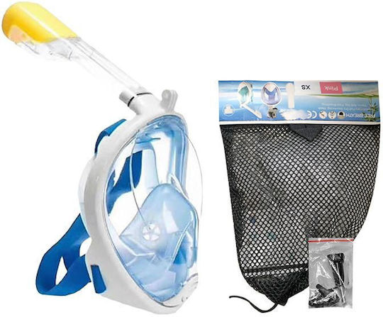 Summertiempo Diving Mask Full Face Kids Light Blue