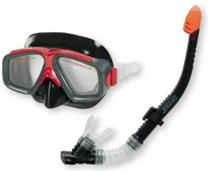 Intex Intex Tauchmaske mit Schnorchel Surf Rider Rot/Schwarz