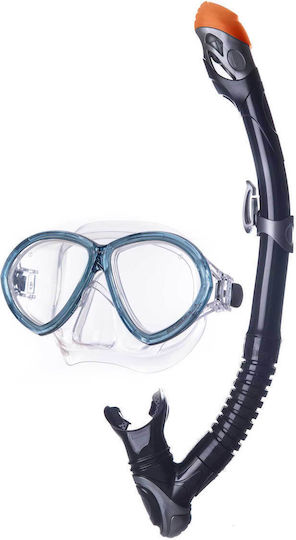 Salvas Diving Mask with Snorkel Black