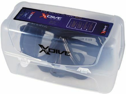 XDive Specta Tauchmaske aus Silikon Schwarz