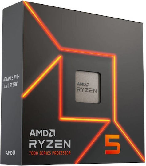 AMD Ryzen 5 7600X 4.7GHz Επεξεργαστής 6 Πυρήνων για Socket AM5 σε Κουτί