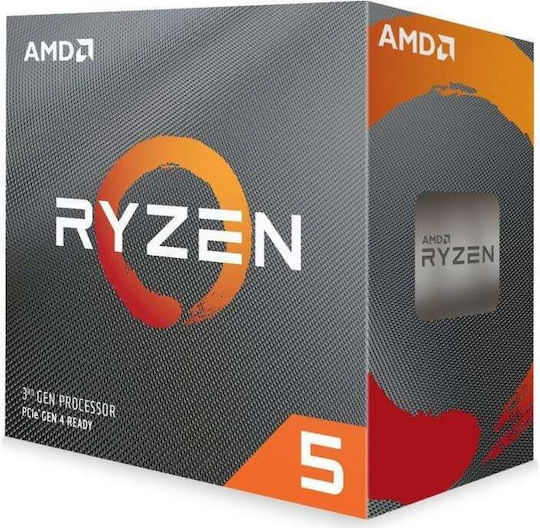 AMD Ryzen 5 3600 (Wraith Spire Edition) 3.6GHz Επεξεργαστής 6 Πυρήνων για Socket AM4 σε Κουτί με Ψύκτρα