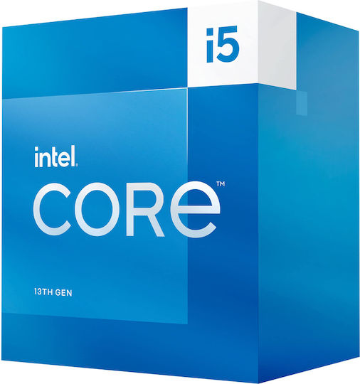 Intel Core i5-13400 1.8GHz Процесор 10 Ядра за Сокет 1700 в Кутия с Включва Охладител