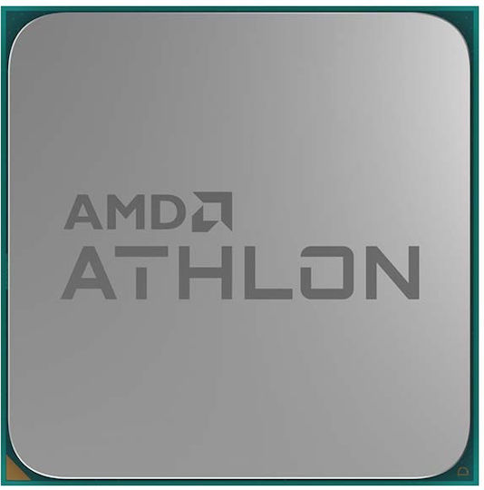 AMD Athlon 3000G 3.50GHz Επεξεργαστής 2 Πυρήνων για Socket AM4 Tray