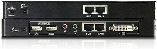 Aten CE600 KVM & Data Switch με Audio / DVI / RS-232