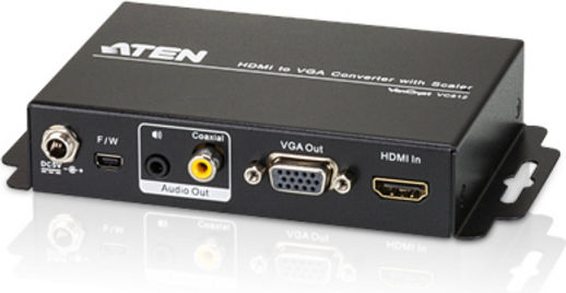 Aten VC812 KVM & Datenumschalter mit Audio / HDMI / VGA