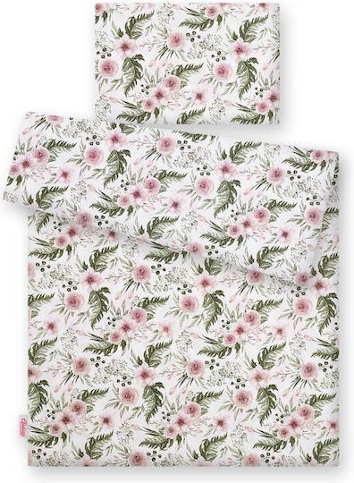 Bobono Set Kinderbettbezug Pink 90x120cm