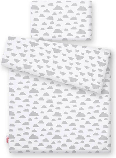 Bobono Set Kinderbettbezug Gray 90x120cm