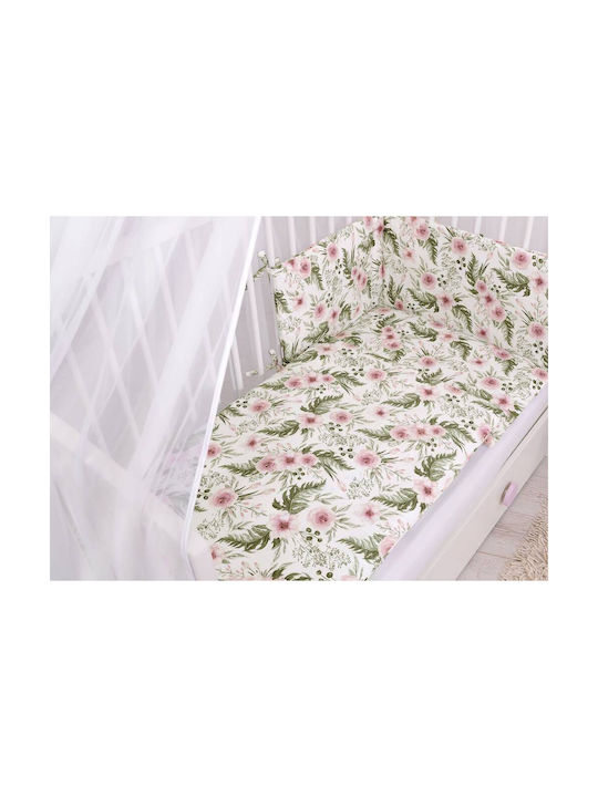 Bobono Conținut set Husă de pilotă pentru copii Roz 90x120cm