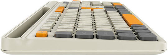 Canyon HKB-W03 Kabellos Nur Tastatur Englisch US Beige
