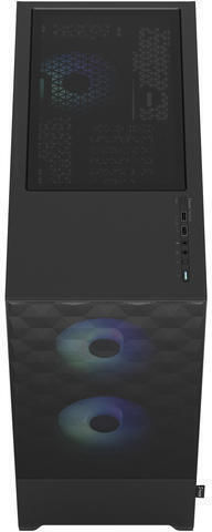 Fractal Design Pop Air Gaming Midi Tower Κουτί Υπολογιστή με Πλαϊνό Παράθυρο και RGB Φωτισμό Black TG Clear Tint