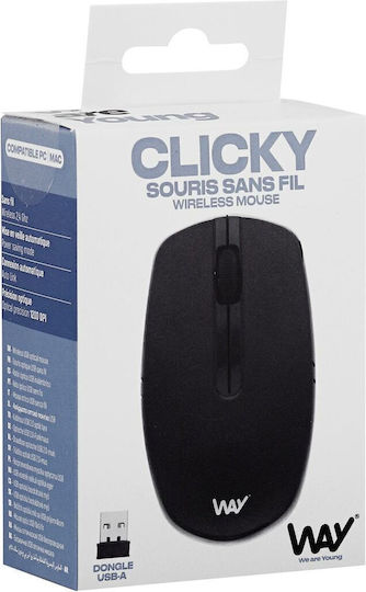 T'nB Clicky Wireless Mouse Black