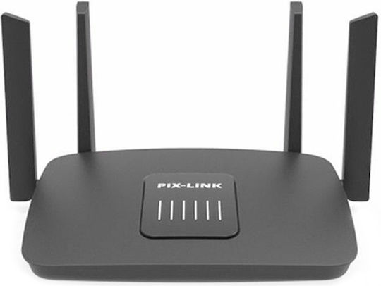 Pix-Link LV-AC06 Ασύρματο Router Wi‑Fi 5 με 4 Θύρες