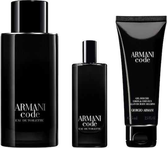 Giorgio Armani Code Herren Set mit Eau de Toilette 3Stück
