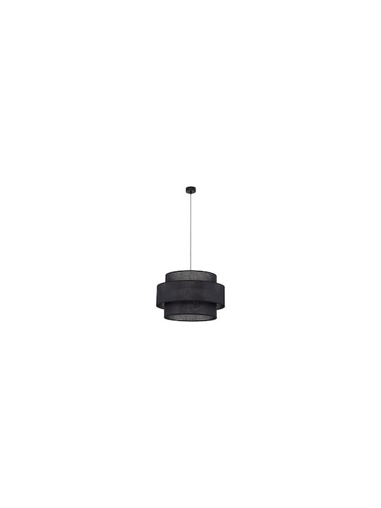 TK Lighting Calisto Κρεμαστό Φωτιστικό Μαύρο με Ντουί E27 50x110εκ.